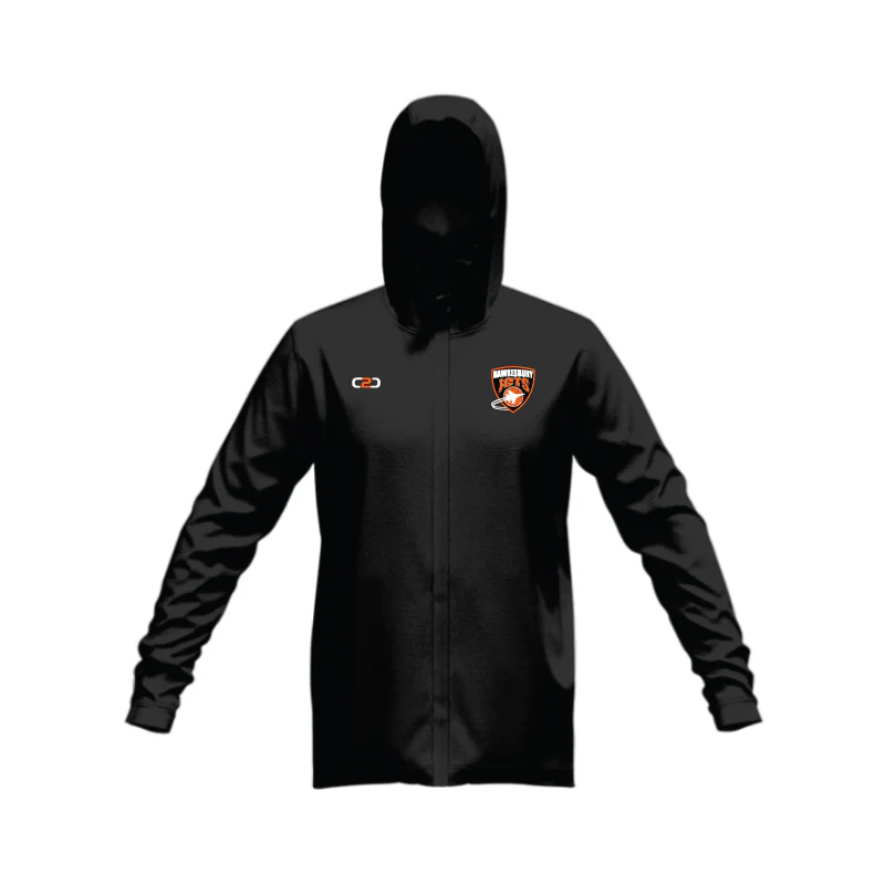 Hawkesbury Jets SlimFit HP Tech Zip Hoodie Black