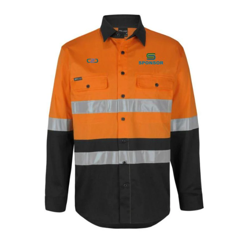Hi Vis (D+N) L/S Stress Work Shirt
