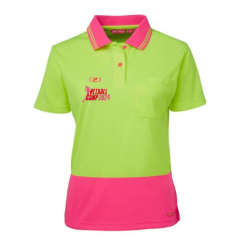 Hi Vis S/S Comfort Polo Ladies