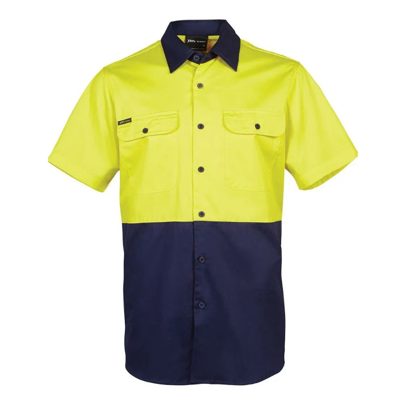 Hi Vis S/S Work Shirt - Image 8