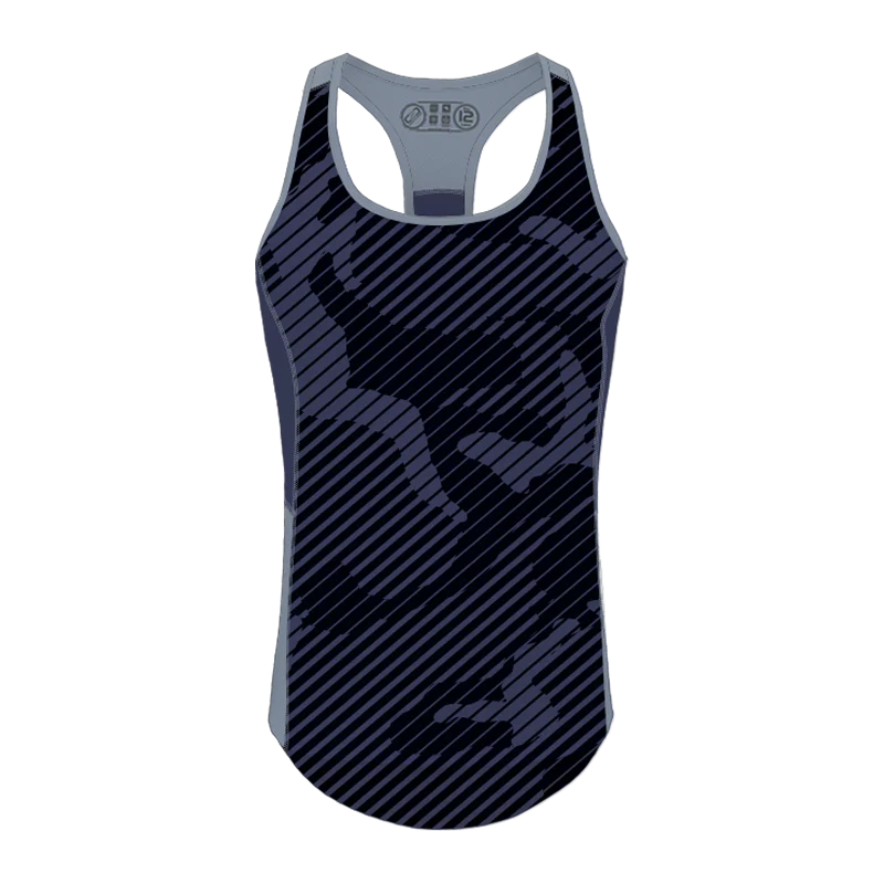 CAMO Y-Back HP Racerback Singlet Ladies Girls Design Your Own Custom
