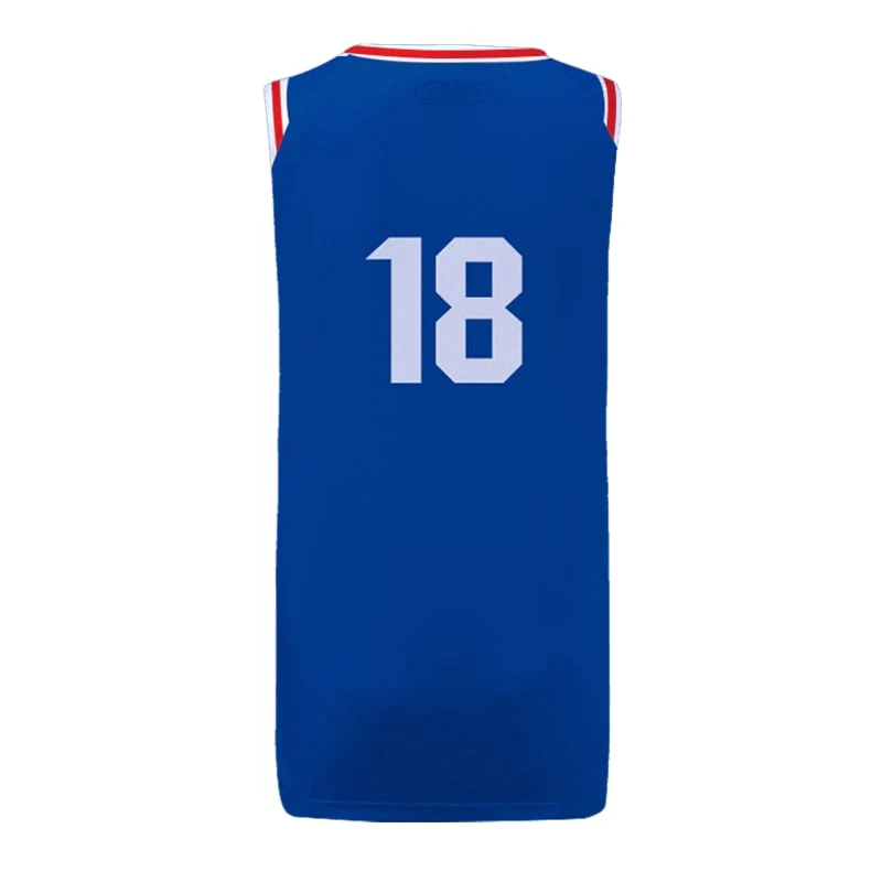 Custom Sixers Icon Slimfit Hp Split Basketball Singlet - Image 3