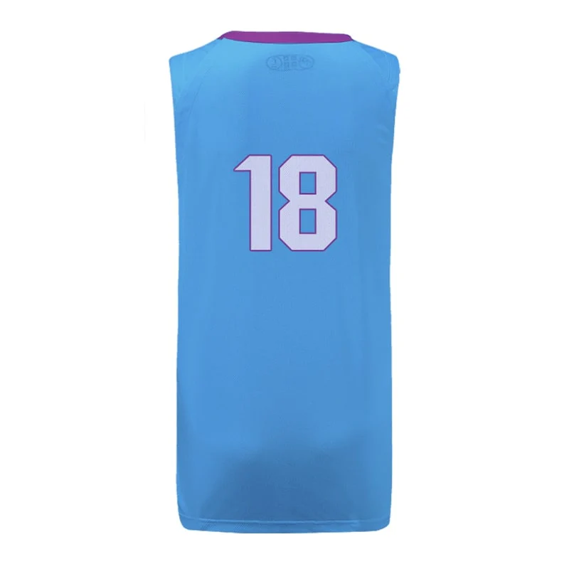 Custom Vice Icon Slimfit Hp Split Basketball Singlet - Image 3