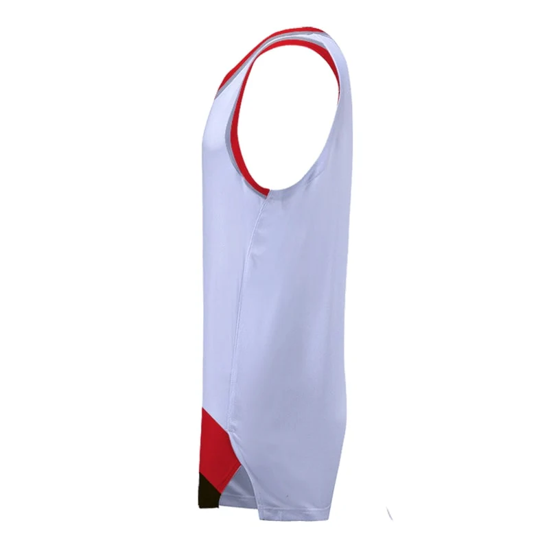 Custom Blazers-Inspired Icon Slimfit Hp Split Basketball Singlet - Image 2