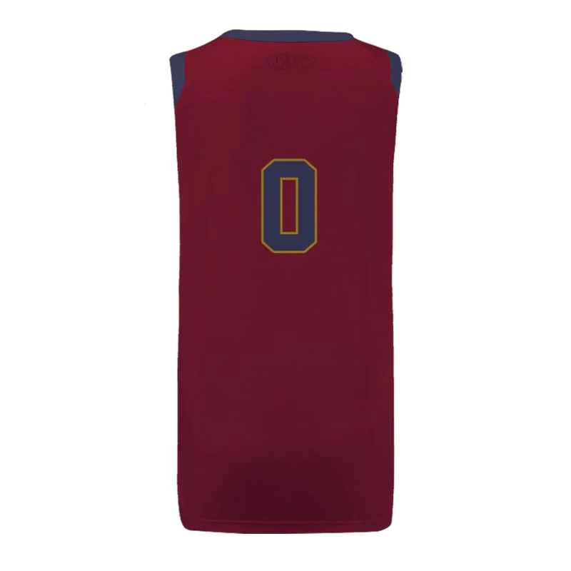Custom Cavs Icon Slimfit Hp Split Basketball Singlet - Image 3