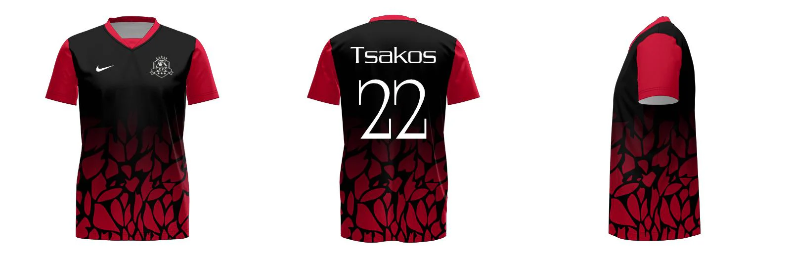 Ice Core Soccer Jersey Insert V Neck Design Your Own Custom