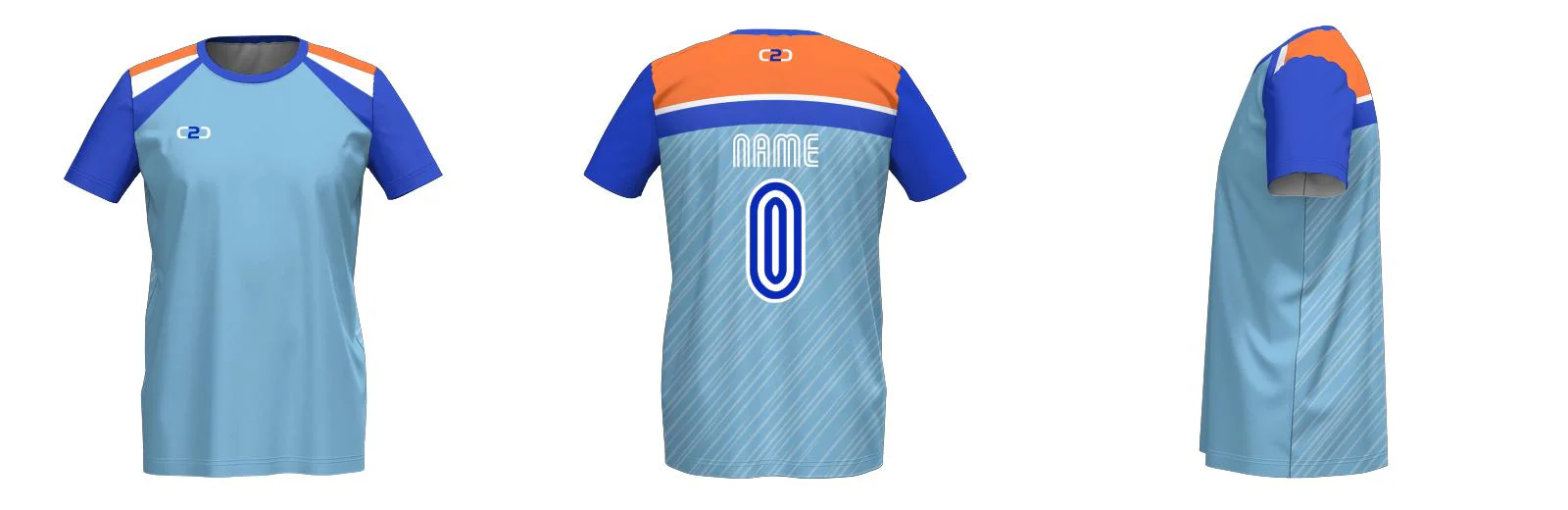 Ice Ray Core Soccer Jersey Crew Neck Design Your Own Custom