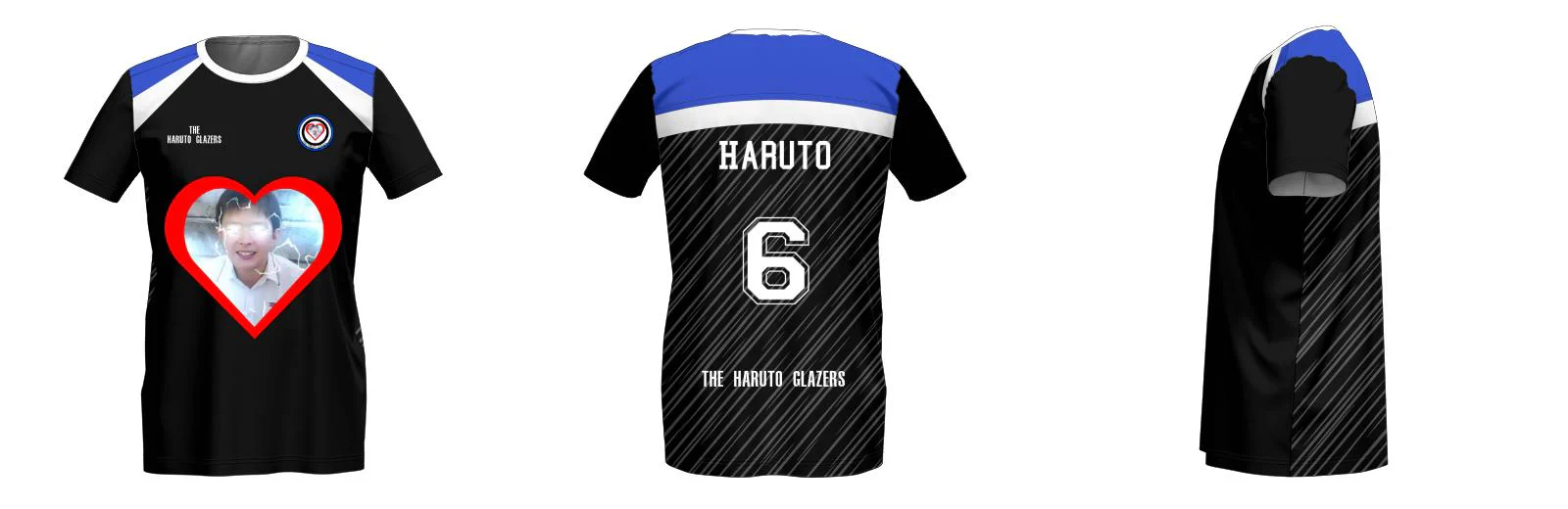 Ice Ray Core Soccer Jersey Crew Neck Design Your Own Custom