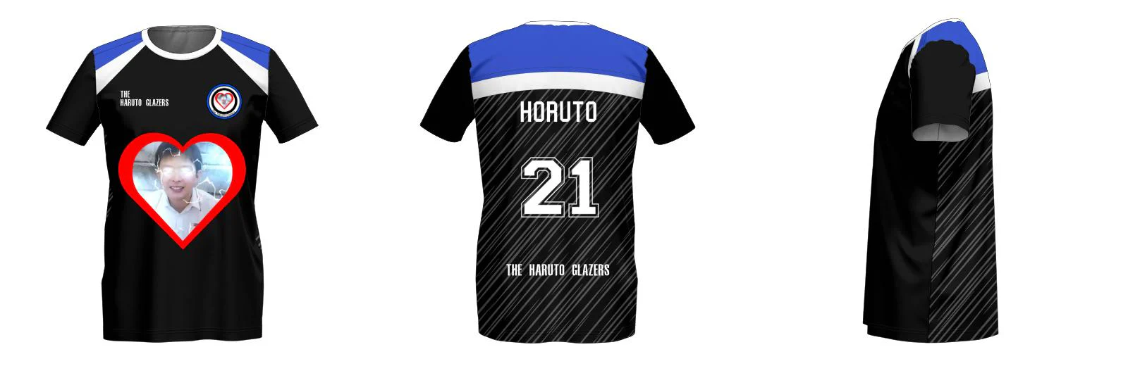 Ice Ray Core Soccer Jersey Crew Neck Design Your Own Custom