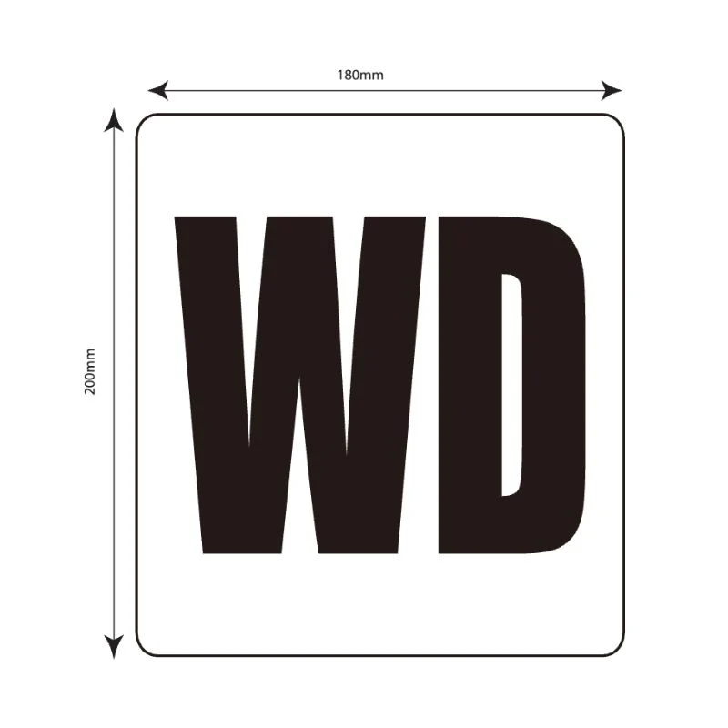 Inner West Netball Bib Black & White