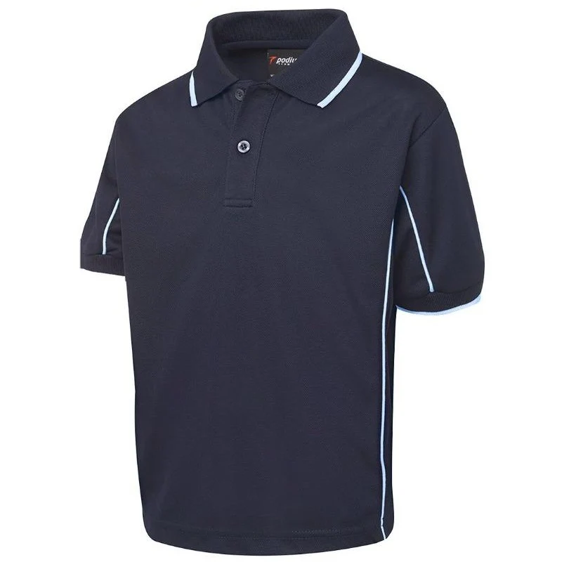 Short Sleeve Piping Polo Kids - Image 4