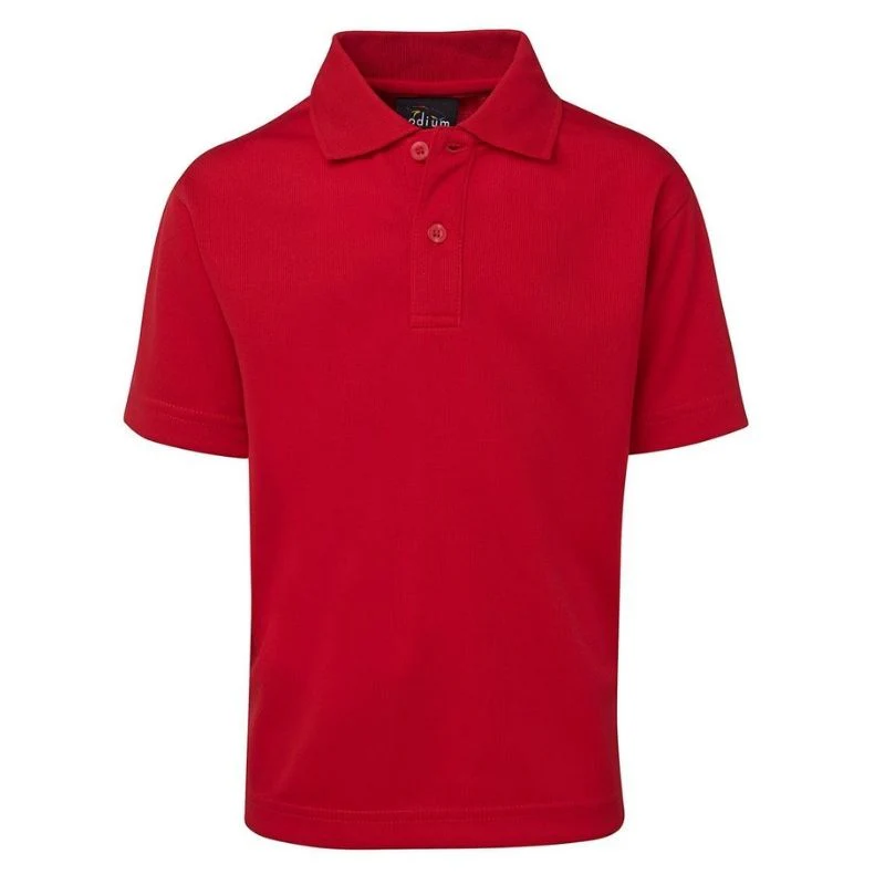 Short Sleeve Poly Polo Kids - Image 2