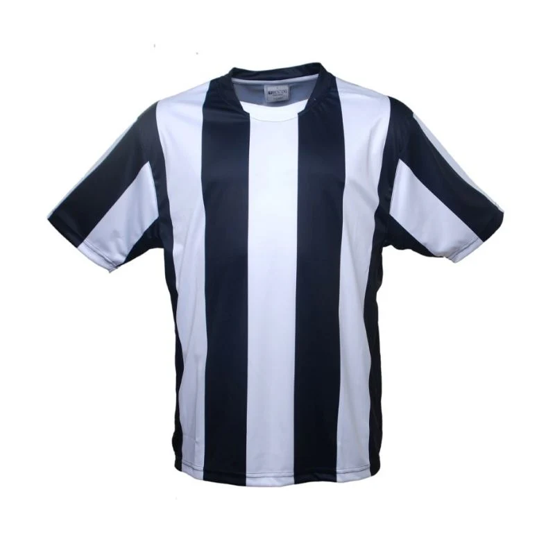 Kids Sublimated Striped Football Jersey Design 2 - Image 9