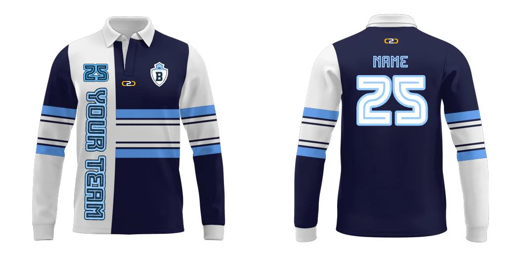 Knitted Rugby Jersey 01 Design Your Own Custom