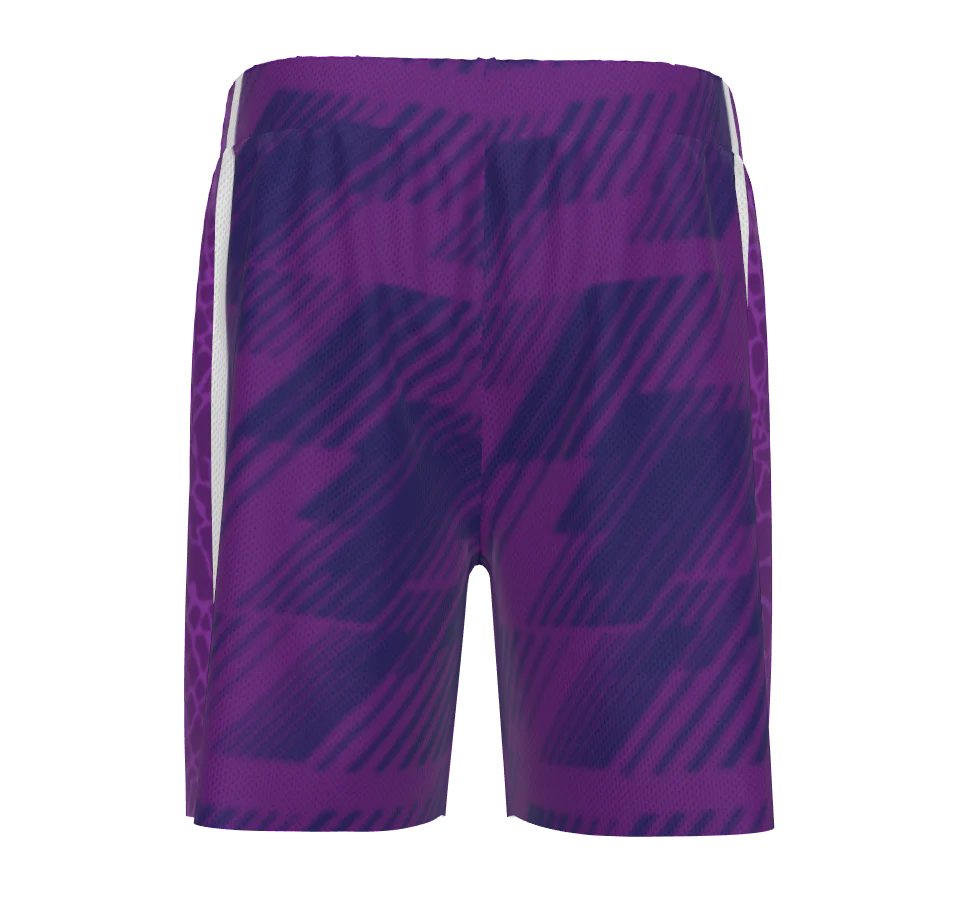 LA Core Shorts Pro Side Panel Purple Design Your Own - Image 4