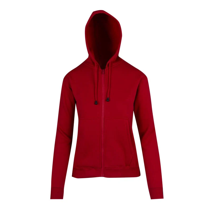Ladies/Juniors Zipper Hoodies with Pocket - Image 12