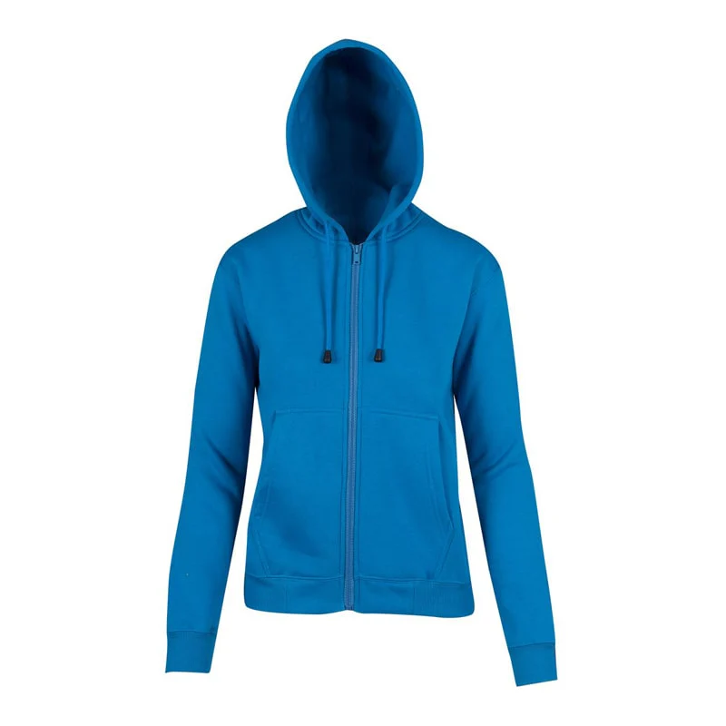 Ladies/Juniors Zipper Hoodies with Pocket - Image 4