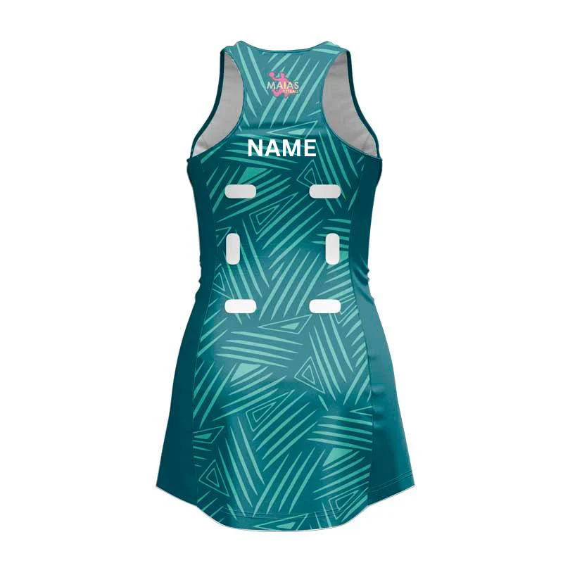 Laura Malcolm Signature Range SlimFit HP Standard Netball Dress - Image 5