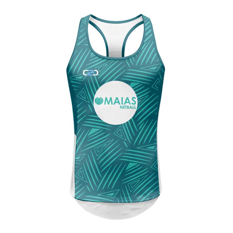 Laura Malcolm Signature Range Y-Back HP Racerback Singlet Girls