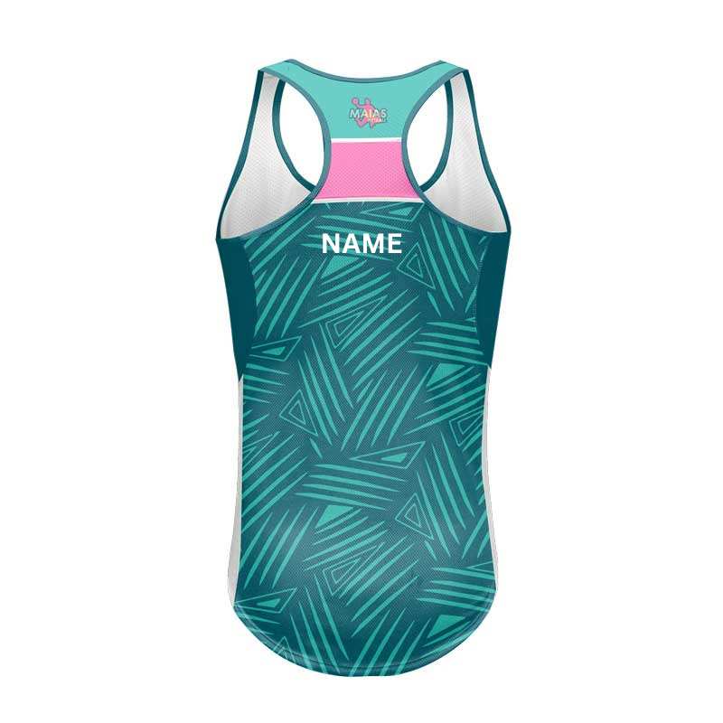Laura Malcolm Signature Range Y-Back HP Racerback Singlet Girls - Image 2
