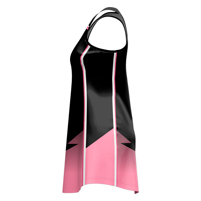 Struck Core Fusion Netball Dress V Neck Custom Design Your Own - Image 2