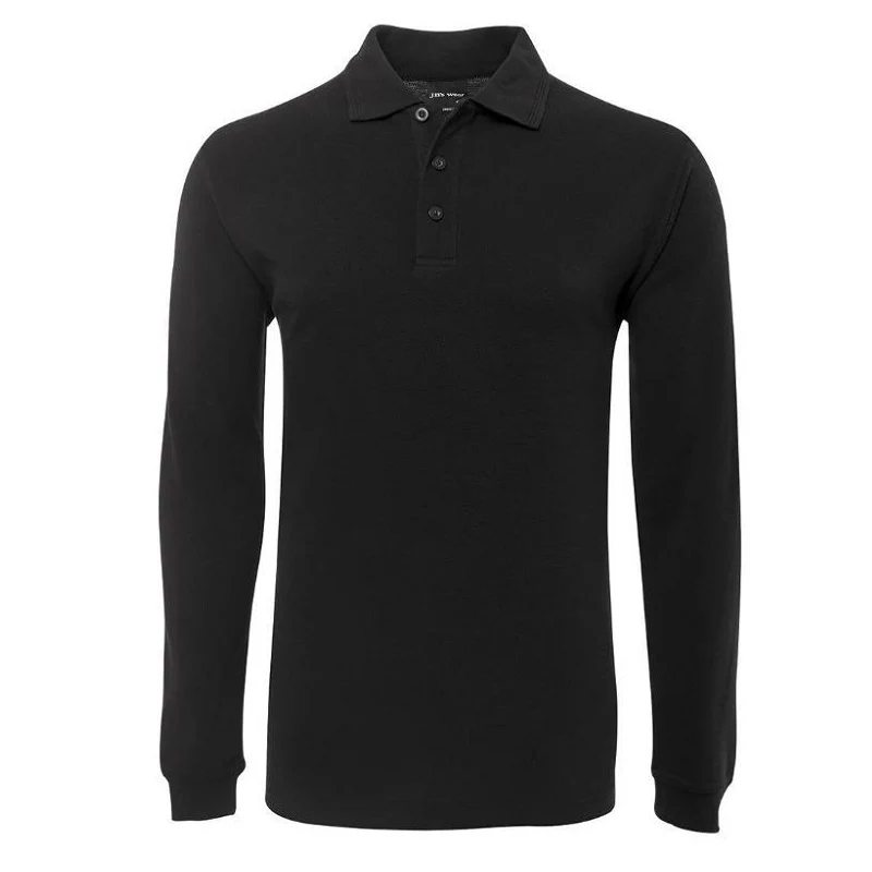 Long Sleeve Polo Mens - Image 2