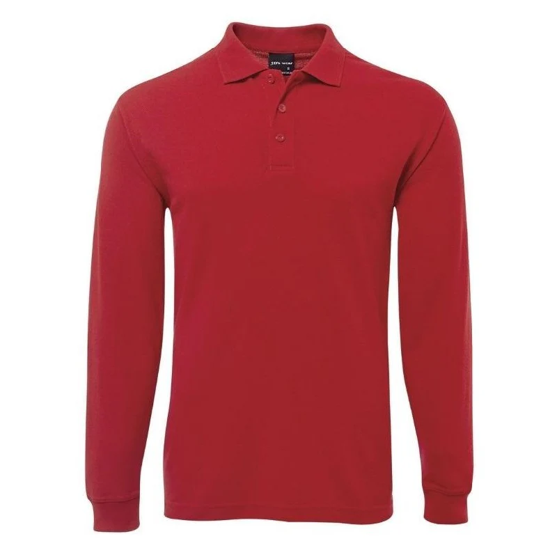 Long Sleeve Polo Mens - Image 3