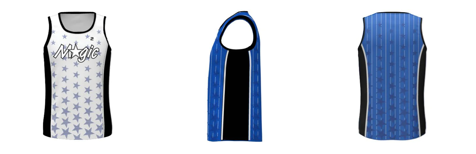 Magic-Inspired Athletic Singlet Design Your Own Custom