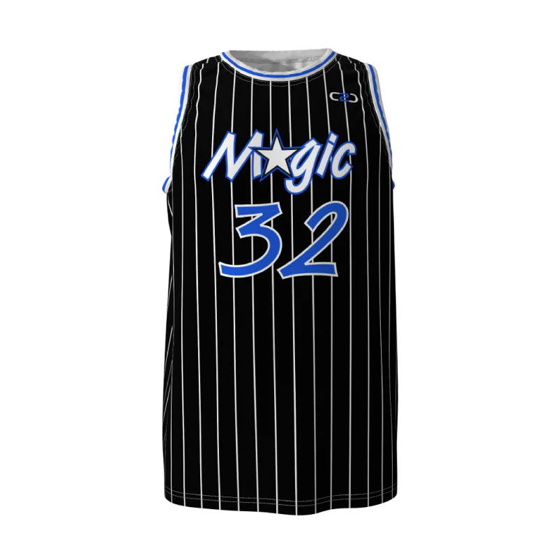 Custom Magic-Inspired Core Basketball Singlet Black