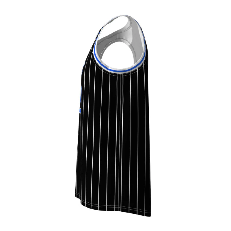 Custom Magic-Inspired Core Basketball Singlet Black - Image 3