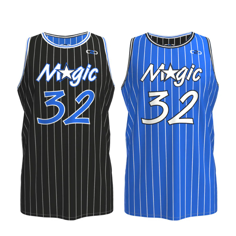 Custom Magic-Inspired Core Reversible Basketball Singlet