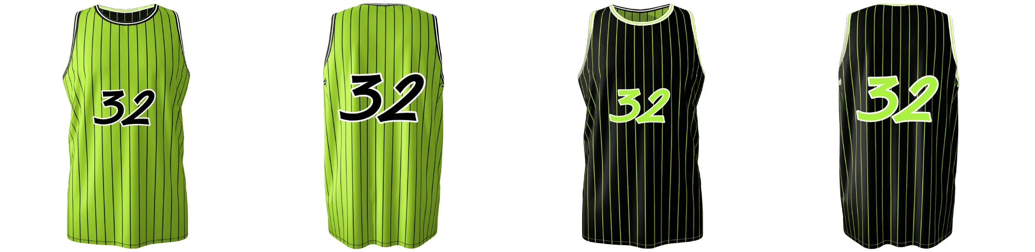 Magic-Inspired Core Reversible Basketball Singlet Design Your Own