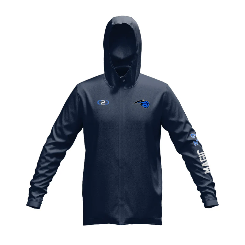 Magic-Inspired Glide SlimFit HP Tech Zip Hoodie (Black / Navy / Royal) - Image 4