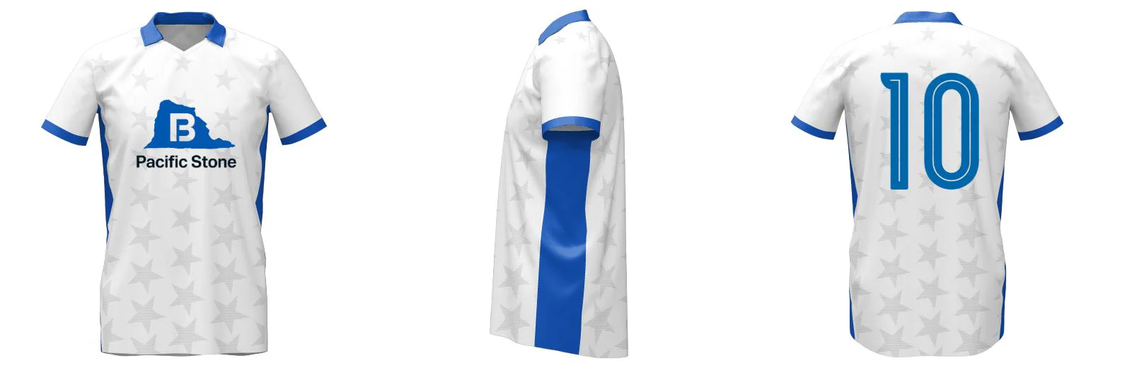 Magic-Inspired SlimFit HP Soccer Jersey V Neck with Collar Design Your Own Custom