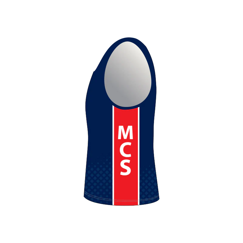 Maitland Christian School Netball Mens Singlet with Velcro - Image 3