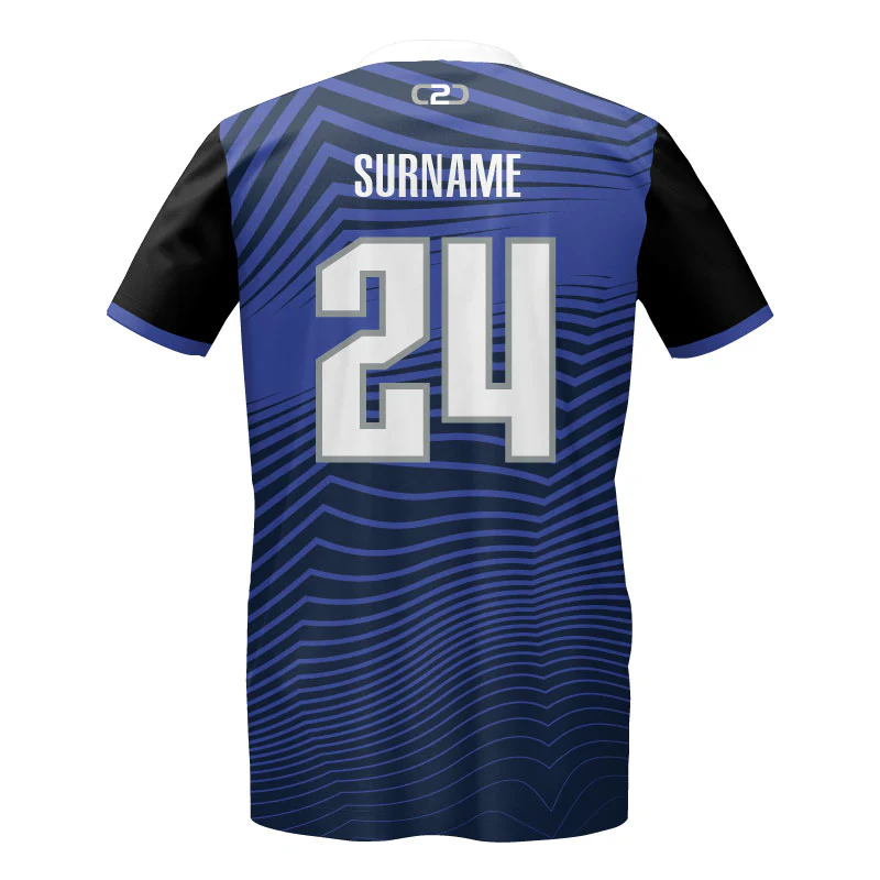 Mavericks Core Soccer Jersey Insert V Neck Design Your Own Custom - Image 2