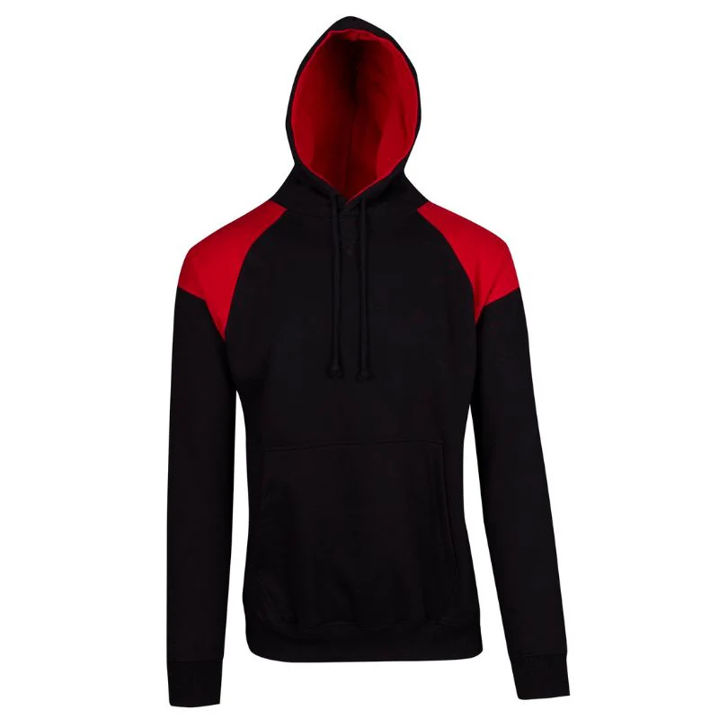 Mens Shoulder Contrast Zip Hoodie - Image 5