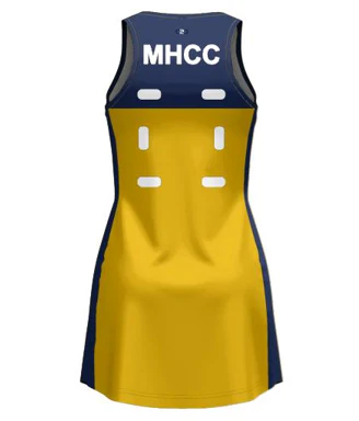 Mernda Hills Core Fushion VNeck Netball Dress - Image 2