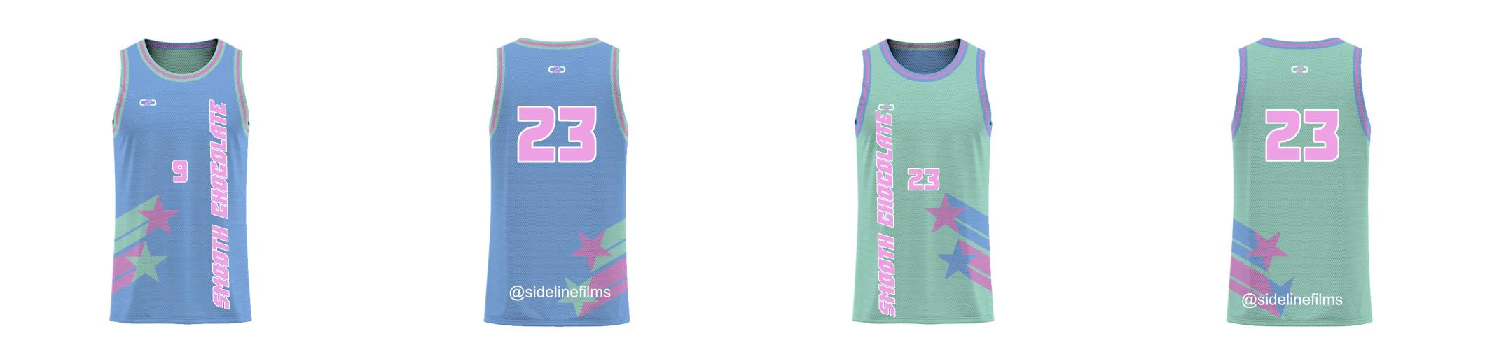 Meteor Core Reversible Basketball Singlet Design Your Own