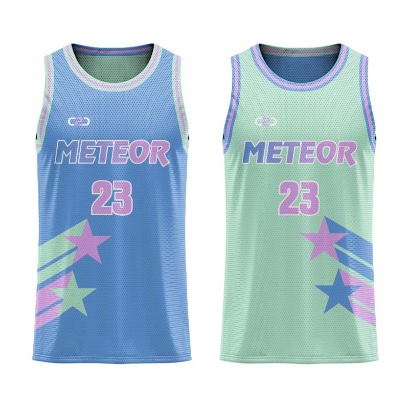 Custom Meteor Core Reversible Basketball Singlet