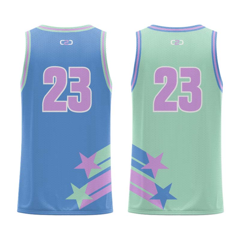 Custom Meteor Core Reversible Basketball Singlet - Image 2