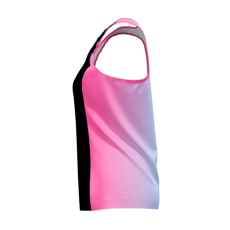 Miami Athletic Singlet Ladies SemiRacerback Design Your Own Custom - Image 2