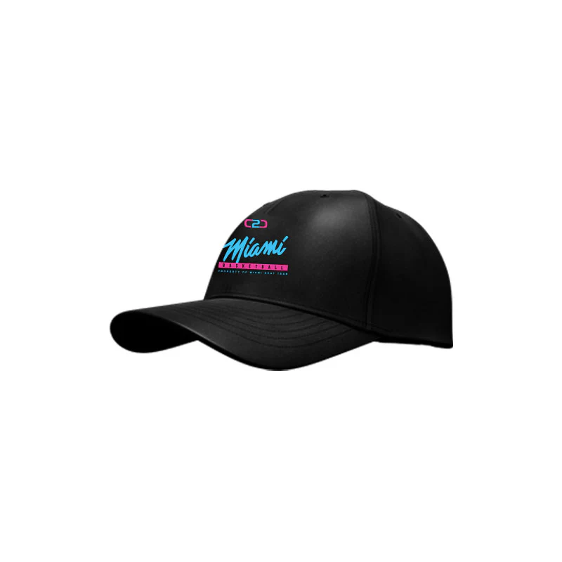 Miami Caps (Black / White)