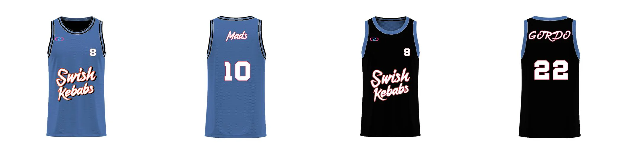 Miami Gradient Core Reversible Basketball Singlet Design Your Own Custom