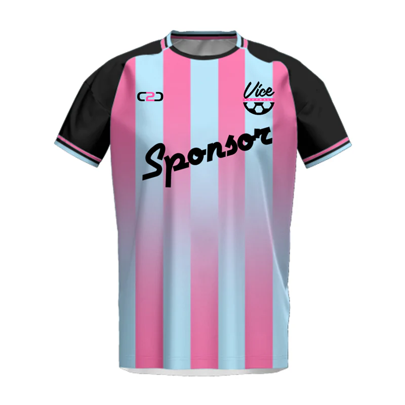 Miami SlimFit HP Soccer Jersey Crew Neck Design Your Own Custom