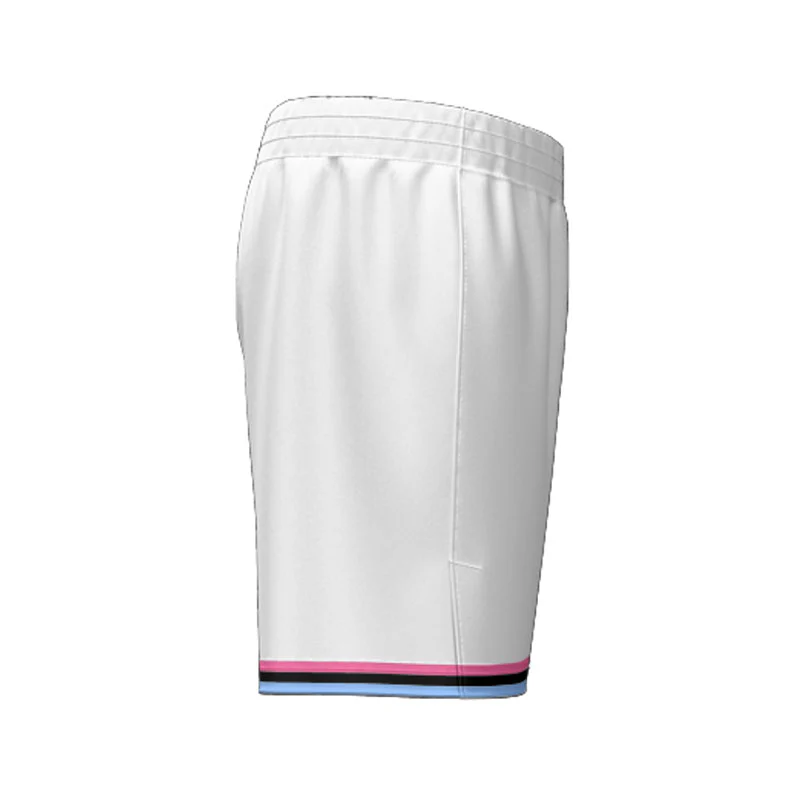 Miami White SlimFit HP Split Pro Shorts Design Your Own Custom - Image 2