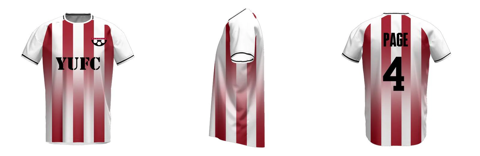 Miami SlimFit HP Soccer Jersey Crew Neck Design Your Own Custom
