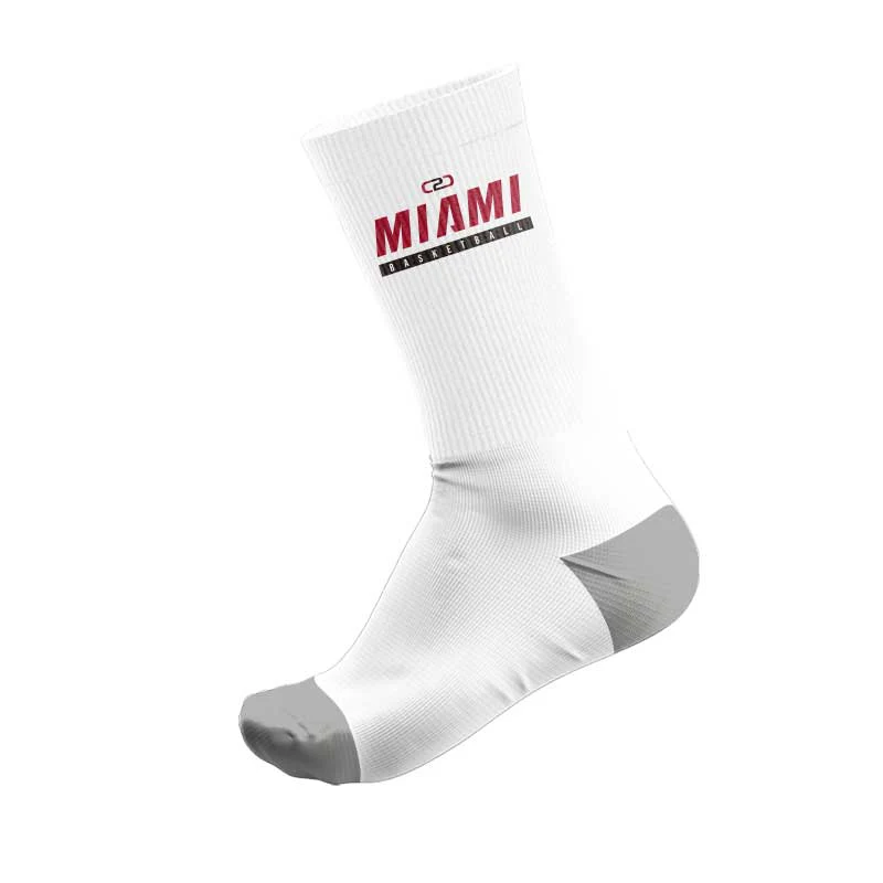 Miami Socks Crew Design Your Own Custom MOQ 10/size - Image 3