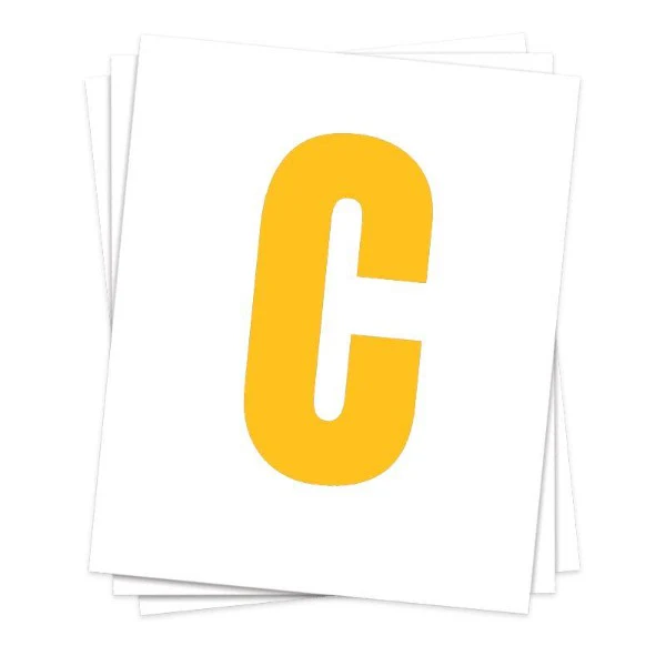 Mildura Netball Bibs Positional Tags Set