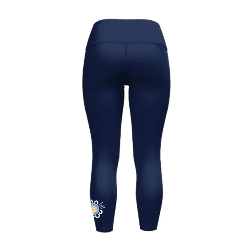 Nelson Bay Flex Tights 7/8 Length Navy Girls Ladies - Image 3